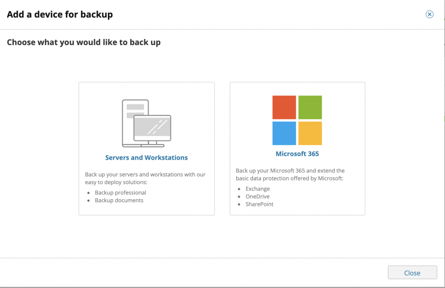 backup for microsoft 365